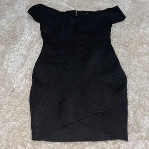 Black sliming dress